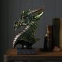 Mystic Legends Green Dragons Head Bust Ornament 69555