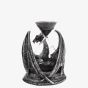 Mystic Legends Silver Dragon Sand Timer Ornament 69531