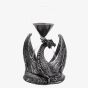 Mystic Legends Silver Dragon Sand Timer Ornament 69531