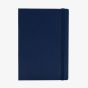 Navy Blue Faux Leather Notebook NON1092