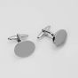 Harvey Makin Oval Cufflinks In Engraveable Box CL284