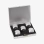 Mad Man Silver Brushed Stainless Steel Dice Set Gift HM2190