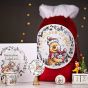 Disney Winnie The Pooh Red Christmas Sack Homeware XM9666