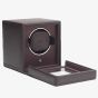 WOLF Cub Brown Watch Winder with Cover 461106