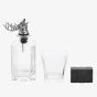 Harvey Makin Whiskey Stag Decanter Glass And Cooling Stones Set Glassware HM2738
