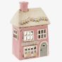 Village Pottery Coffee Shop Tealight Candle Holder 360136