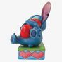 Disney Traditions Stitch Hugging A Heart Figurine 6014316