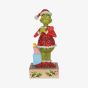 Jim Shore Designs Happy Grinch With Blinking Heart Figurine 6010782