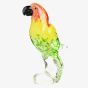 Sophia Objets D'Art Tropical Parrot Glass Figurine 69603