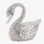 Treasured Trinkets Crystal Swan Trinket Box 15786