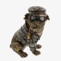 Dudes Biker Bulldog Large Ornament 351205
