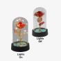 Radiant Rose LED Dome Red Ornament 345680