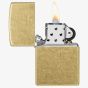 Zippo Street Brass Lighter 48267