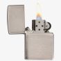 Zippo Brush Finish Chrome Lighter 200-020274