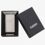 Zippo Slim Brushed Chrome Lighter 1600-000408