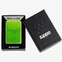 Zippo Classic Lurid Green Lighter 24513