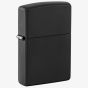 Zippo Matte Black Lighter 218L