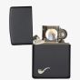 Zippo Matte Black Pipe Design Lighter 218PL-000044