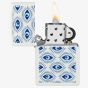 Zippo Matte White Evil Eye Lighter 46622