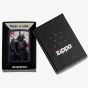 Zippo Matte Navy Samurai Warrior Design Lighter 46624