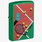 Zippo Matte Green Tennis Design Lighter 46627