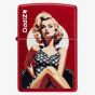 Zippo Red Vintage Pinup Design Lighter 46331