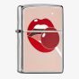Zippo Brushed Chrome Lollipop Design Lighter Lighter 2008029