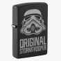 Zippo Original Stormtrooper Black Matte Engraved Lighter 218C-125179