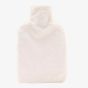 Sophia Faux Fur White 1.7L Muff Hot Water Bottle SP3661