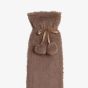 Sophia Faux Fur Taupe 1.7L Long Hot Water Bottle SP3664
