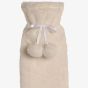 Sophia Faux Fur White 1.7L Long Hot Water Bottle SP3665