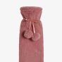 Sophia Faux Fur Pink 1.7L Long Hot Water Bottle SP3663