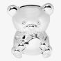 Silver Plated Teddy Bear Money Box 423