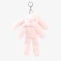 Katie The Bunny Pink Plush Keyring SOF145