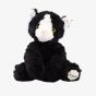 Crumpet The Cat Black & White Soft Toy SOF161