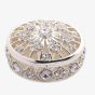 Classic Silver Open Work Trinket Box SP3584