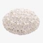 Classic White Open Work Daisy Trinket Box SP3579