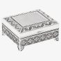 Silver Trinket Box With Feet 15287