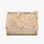 Gold Rectangular Butterfly Trinket Box SP3506RTB