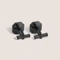 Montblanc StarWalker Extreme Black Steel Cufflinks 135973