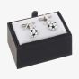Equilibrium Silver Plated Football Cufflinks 359590