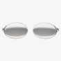Sterling Silver Oval Engravable Cufflinks 70-7020