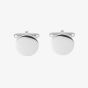 Sterling Silver Round Engravable Cufflinks 70-1305