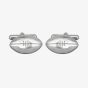 Sterling Silver Rugby Ball Cufflinks 70-1066