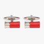 Red Gun Cartridge Cufflinks 90-1484