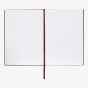 BOSS Checkered Burgundy Lined A5 Notebook HNH624RL