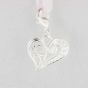 Equilibrium Silver Plated Baby Girl Heart Keepsake Gift 359660