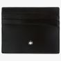 Montblanc Meisterstuck Black Leather 6cc Wallet 198324