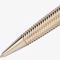 Montblanc Meisterstuck Geometry Solitaire Champagne Gold Midsize Ballpoint Pen 118103
