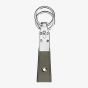 Montblanc Sartorial Grey Leather Loop Key Fob Keyring 199387